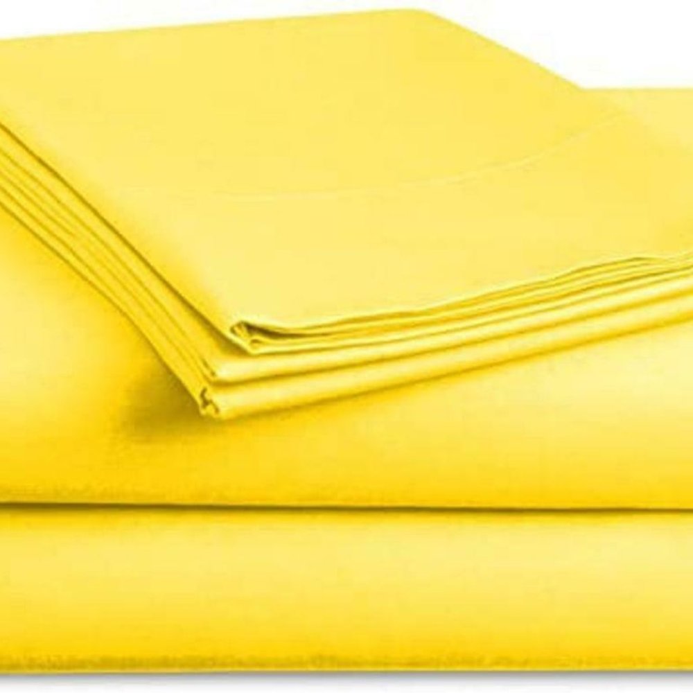 Elite Comfort 6 Piece Super Soft Queen Yellow
